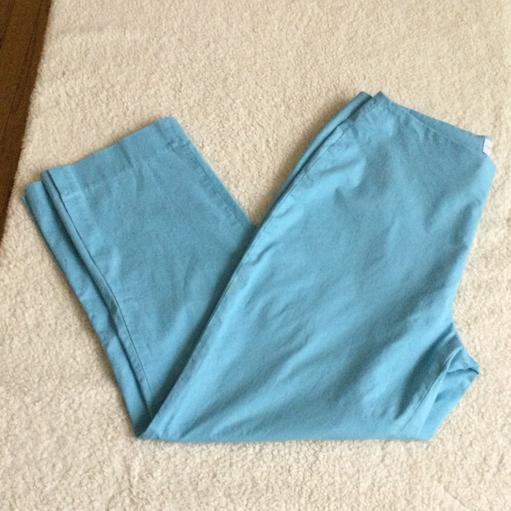 Vintage Gap Y2K Stretch Capri Cropped Pants Blue - Sz 4